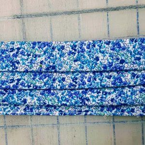 BOGO Plenty of Blue flowers face mask